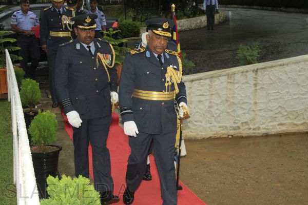 The Commissioning and Passing Out Parade at SLAF Diyatalawa